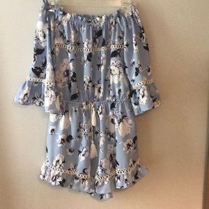 NEW STRAPLESS ROMPER